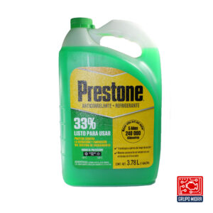 Anticongelante Prestone Verde 33% Galón (3.78L)