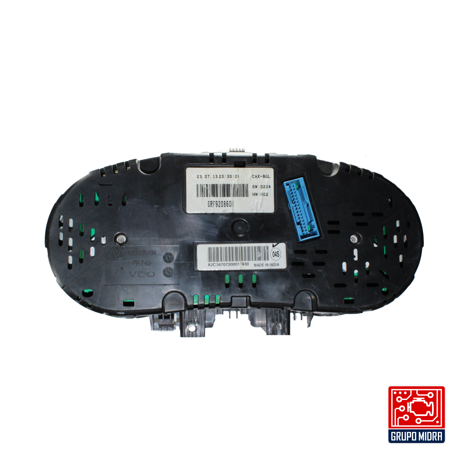 Cluster Velocímetro, Volkswagen Vento 2013, Negro. - Image 2