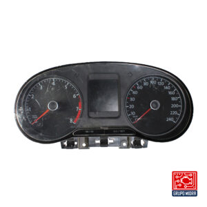 Cluster Velocímetro, Volkswagen Vento 2015, NO EPROM, Negro.