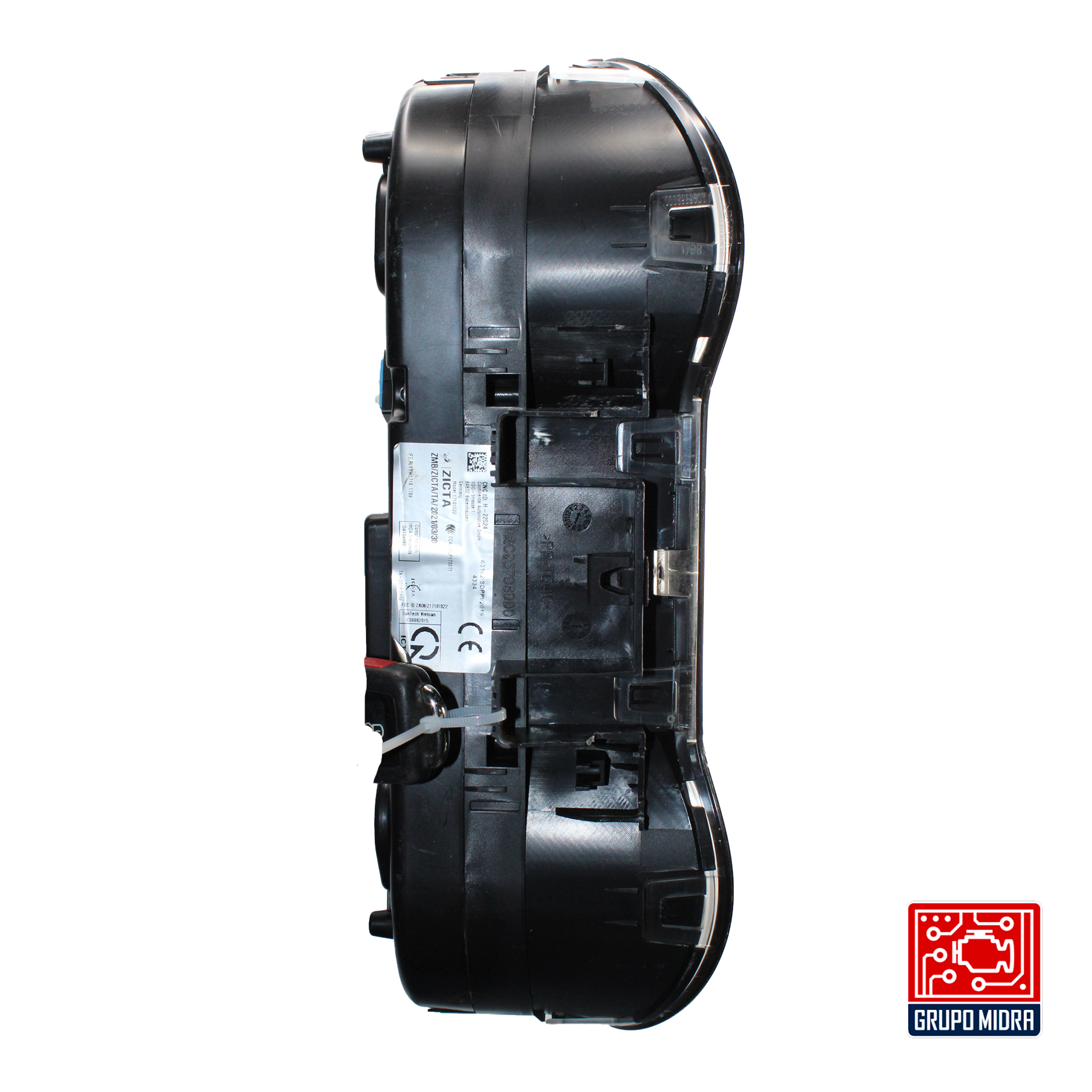 Cluster Velocímetro, Volkswagen Vento STD 2021, SI EPROM, Negro. - Image 2